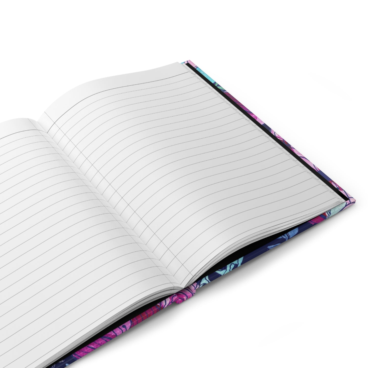 Navy Pink Notebook