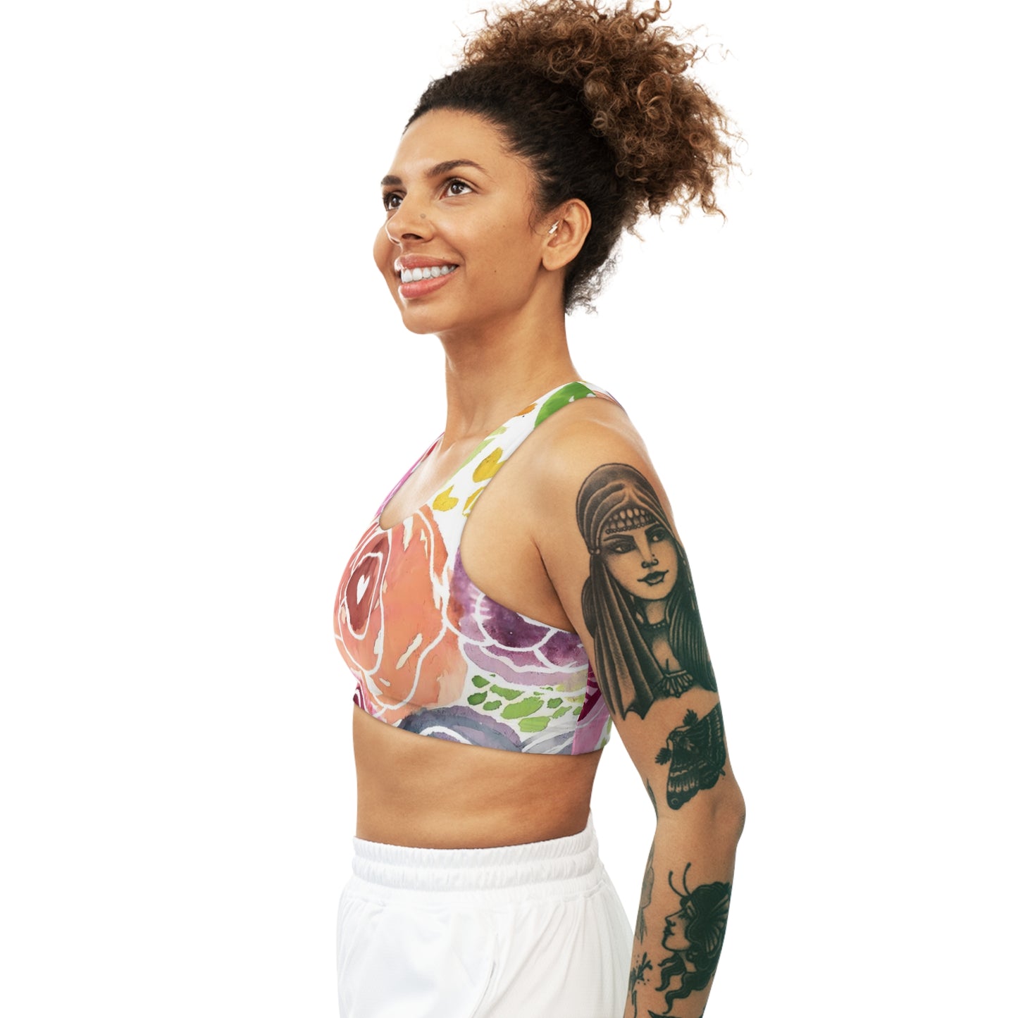 Floral Garden Sports Bra
