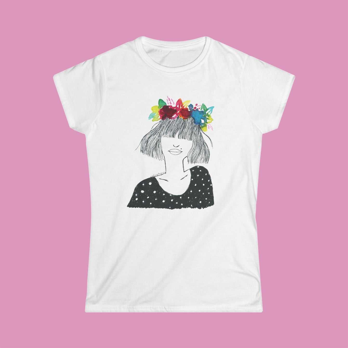 Bangs Girl T-Shirt