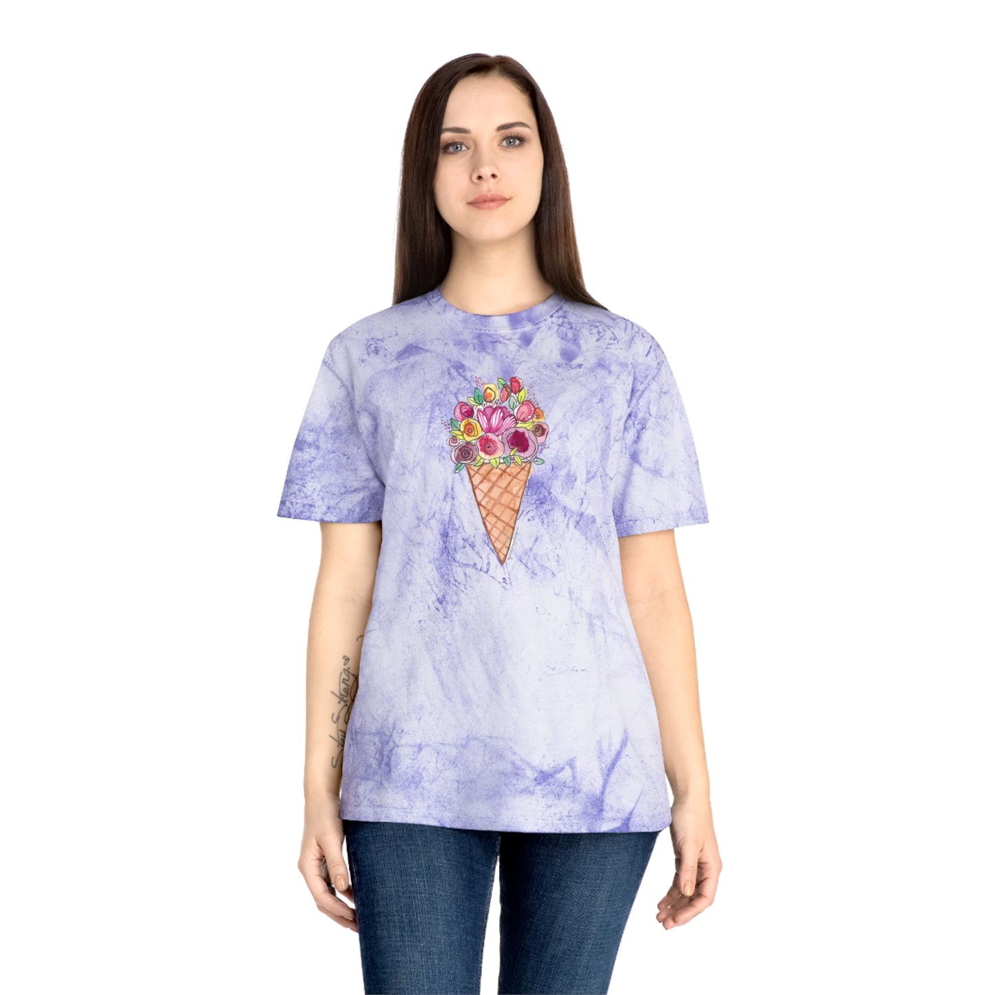 Icecream Garden T-Shirt Amethyst