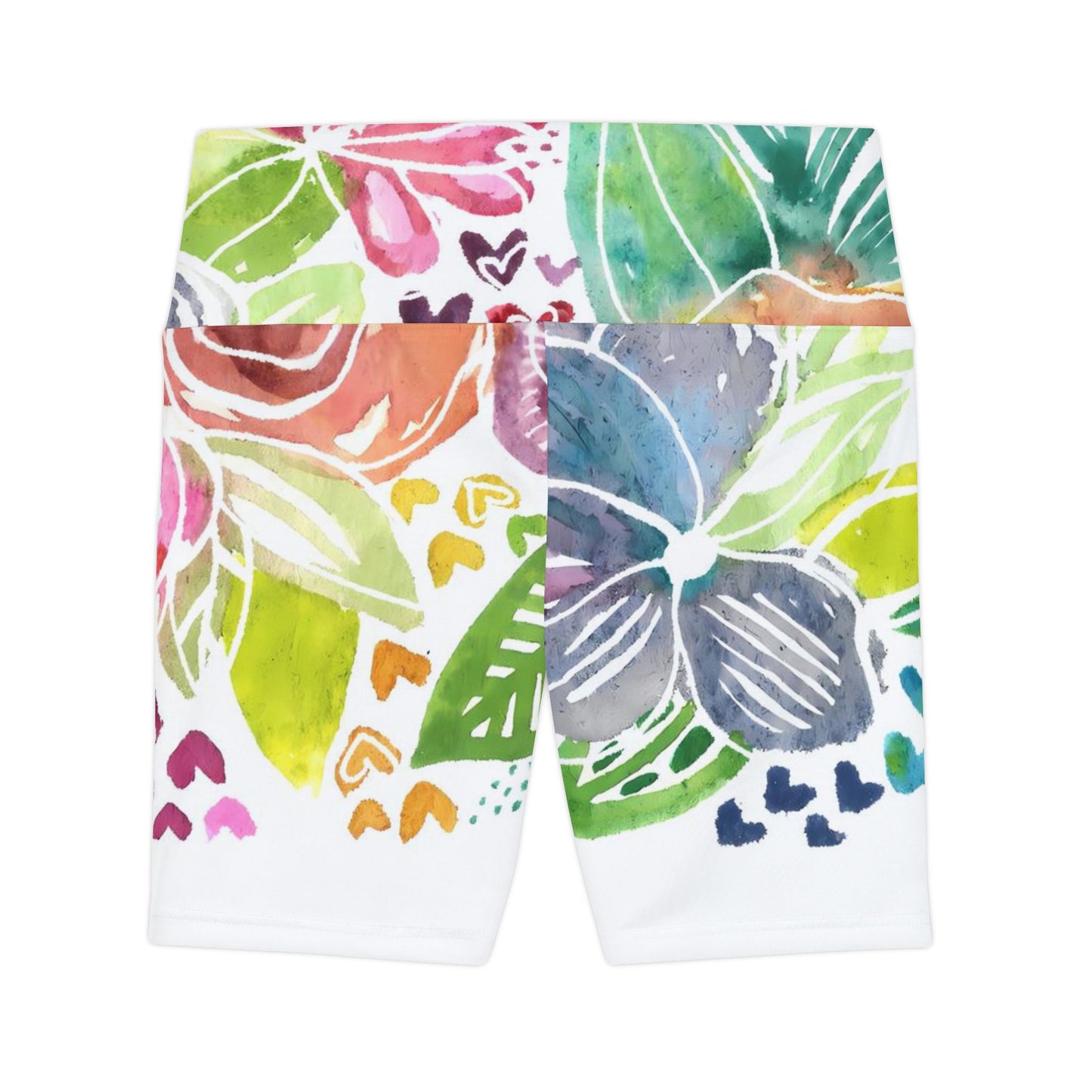 Floral Garden Workout Shorts