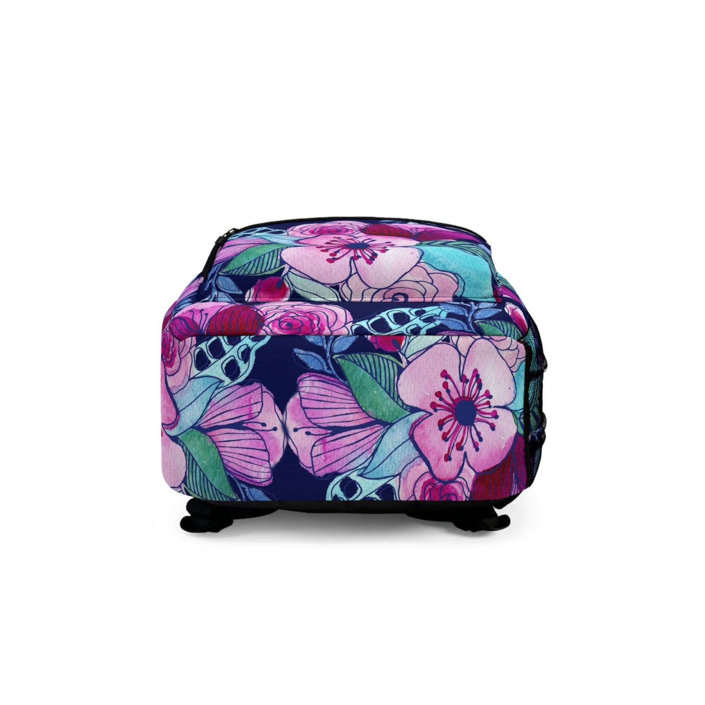 Navy Pink Backpack