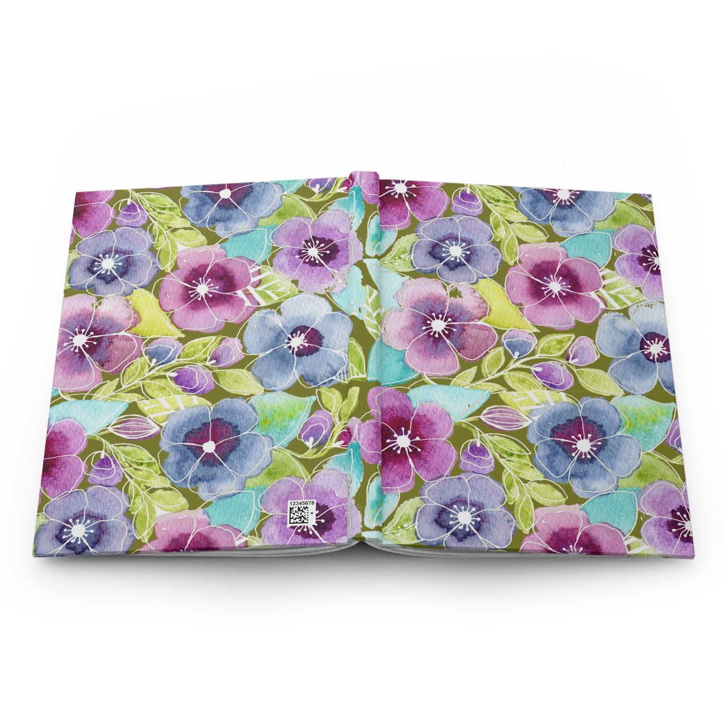 Purple Garden Notebook