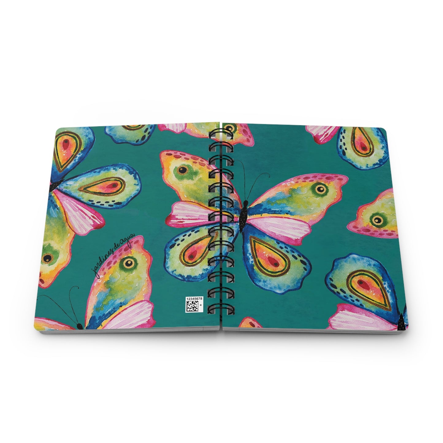 Butterfly Spiral-Bound Notebook