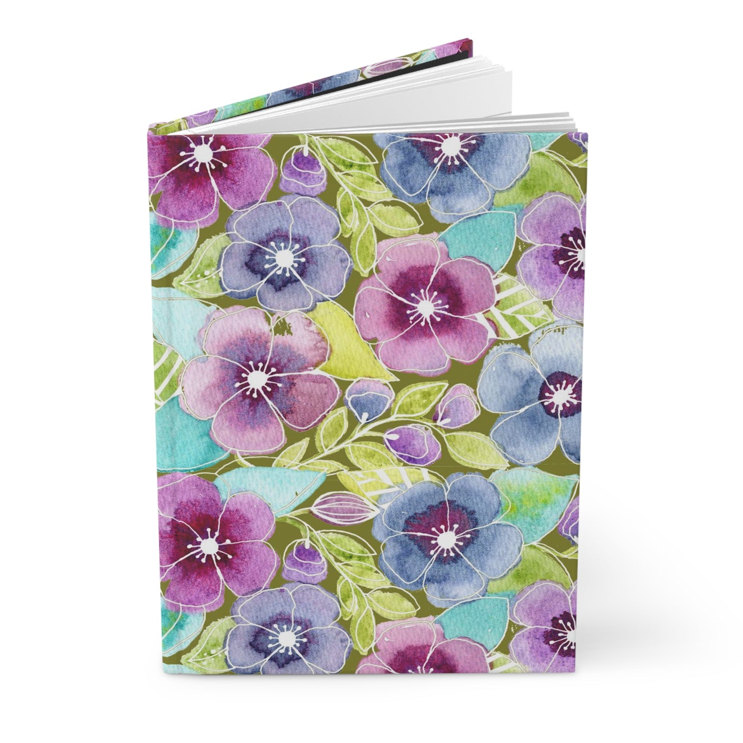 Purple Garden Notebook