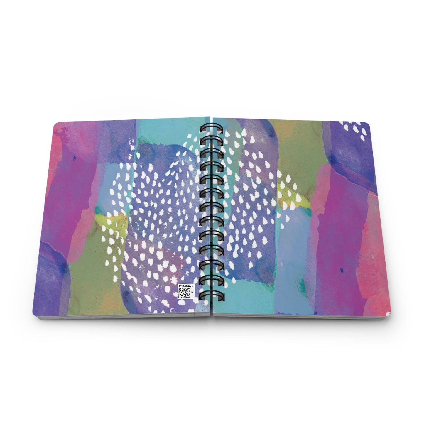 Multicolor Spiral-Bound Notebook