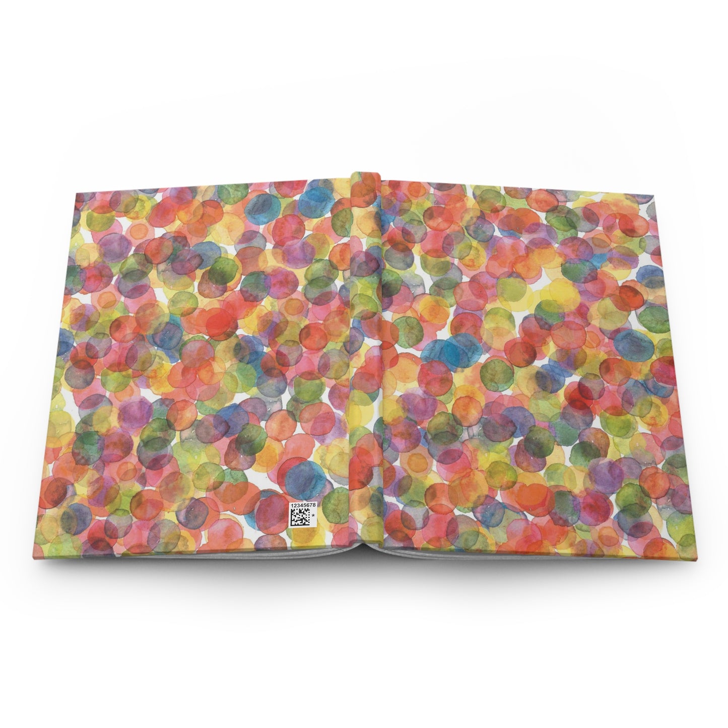Watercolor Dots Notebook