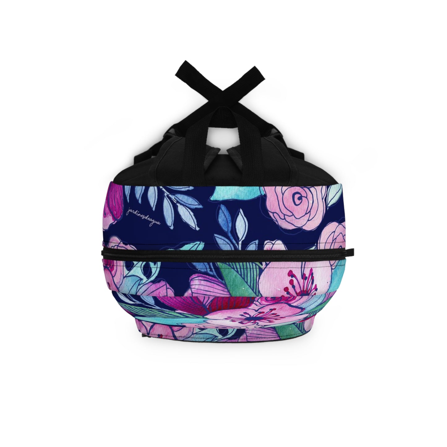 Navy Pink Backpack