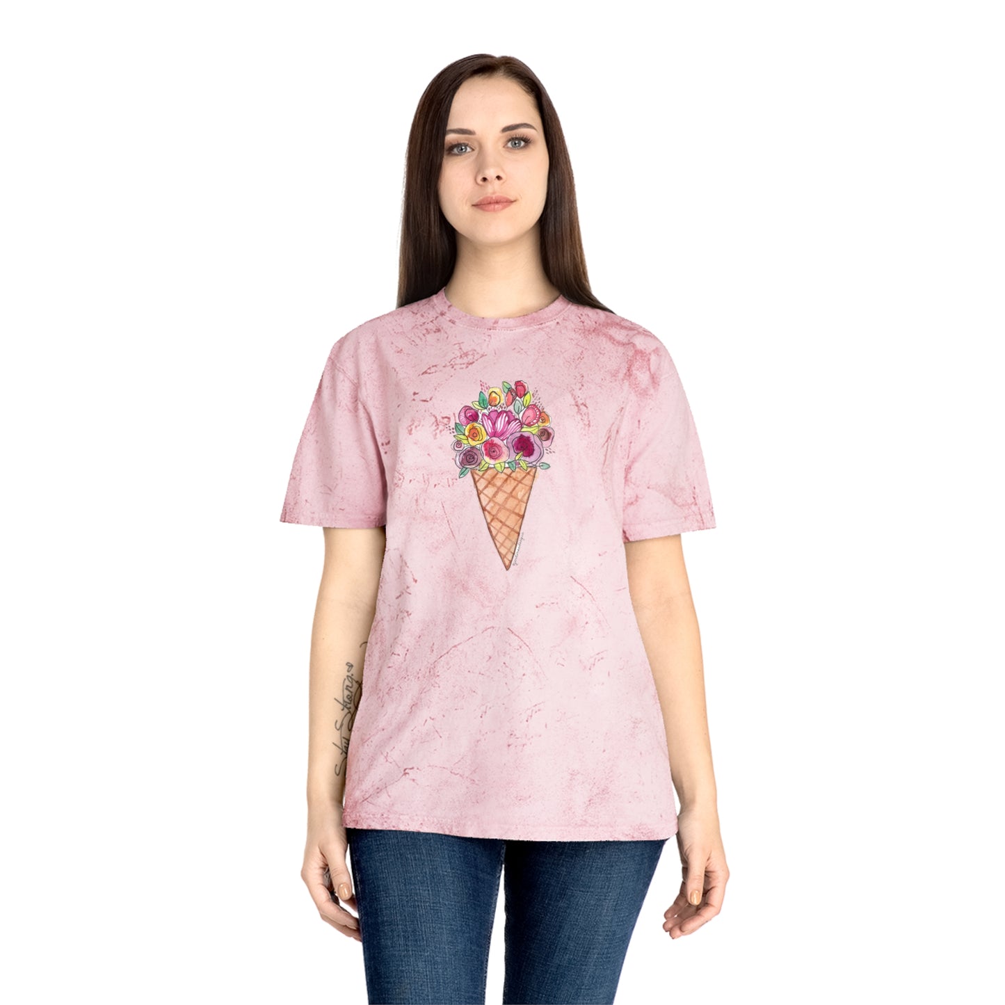Icecream Garden T-Shirt Clay