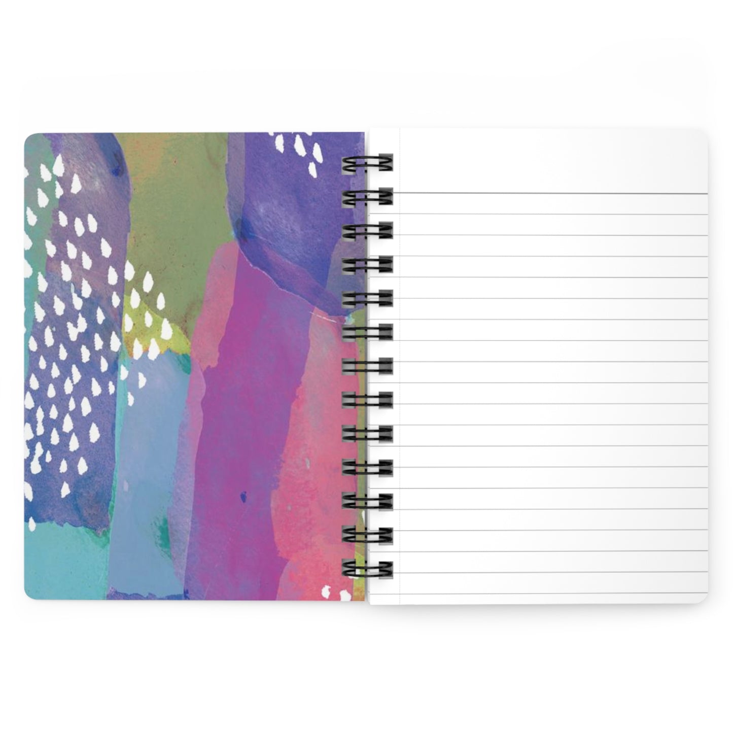 Multicolor Spiral-Bound Notebook