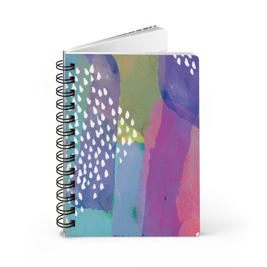 Multicolor Spiral-Bound Notebook