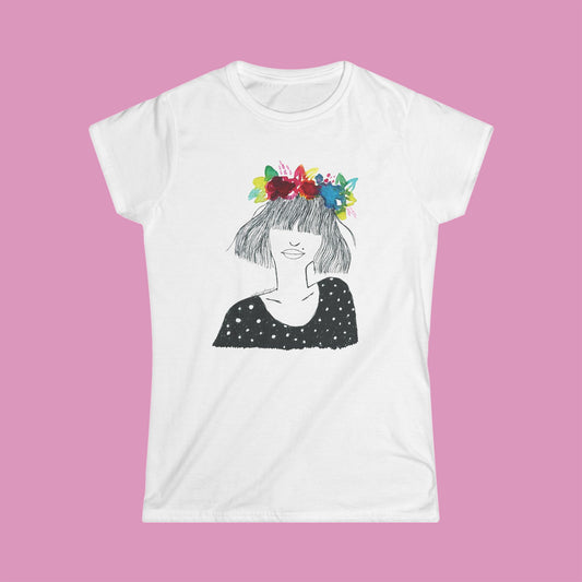Bangs Girl T-Shirt