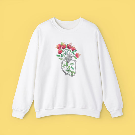 Blooming Heart Sweatshirt