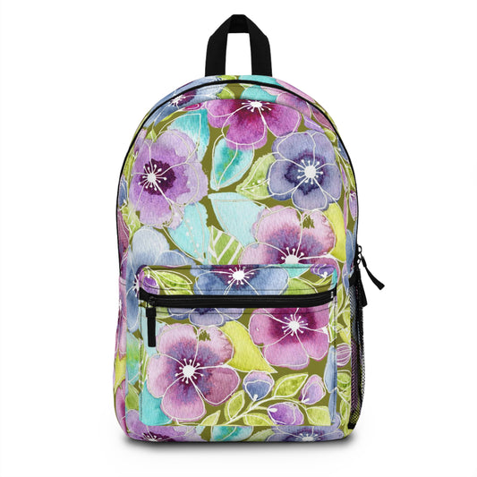 Purple Garden Backpack