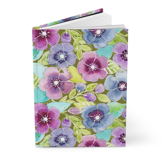 Purple Garden Notebook