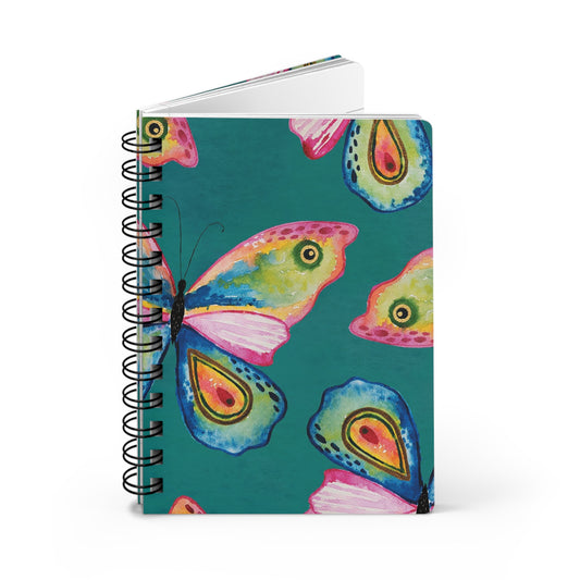Butterfly Spiral-Bound Notebook